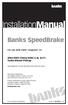 InstallationManual. Banks SpeedBrake Chevy/GMC 6.6L (LLY) Turbo-Diesel Pickup. For use with Palm Tungsten E2