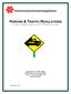 PARKING & TRAFFIC REGULATIONS For Motor Vehicles, Bicycles and Non-Pedestrian Devices