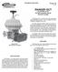 RANGER QCT TECHNICAL BULLETIN. Ranger-TB ECCENTRIC PLUG ROTARY CONTROL VALVE (ROTARY GLOBE) FEATURES APPLICATIONS ISO Registered Company