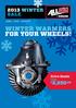 JUNE / JULY / AUGUST WINTER WARMERS FOR YOUR WHEELS! Drive Heads FROM 2,250.00