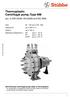 Thermoplastic Centrifugal pump, Type NM