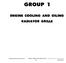 GROUP 1 ENGINE COOLING AND OILING RADIATOR GRILLE BUICK MOTOR DIVISION, GENERAL MOTORS CORPORATION 1-A