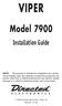 VIPER. Model Installation Guide