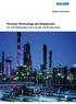 Sulzer Chemtech. Process Technology and Equipment for Oil Refineries and Crude Oil Production