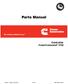Parts Manual. Controller PowerCommand English Original Instructions (Issue 5)