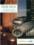 RDB-RDS. Corrosion Proof Composite Uplights