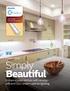 ew Profile Powercore gen4 Product Guide Simply Beautiful Enhance your kitchen with energyefficient LED under-cabinet lighting