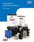 Progressive lubrication systems. Product catalogue