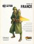 FRANCE. Armies of. Written by: Rick Priestley. Frontispiece artwork: Peter Dennis. Artwork courtesy of Osprey Publishing