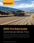 2018 Tire Data Guide Commercial Vehicle Tires