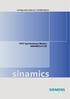 Configuration Manual 12/2006 Edition. 1FK7 Synchronous Motors SINAMICS S120. sinamics