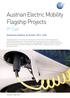 Austrian Electric Mobility Flagship Projects