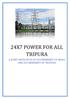 24X7 POWER FOR ALL TRIPURA A JOINT INITIATIVE OF GOVERNMENT OF INDIA AND GOVERNMENT OF TRIPURA