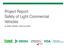 Project Report Safety of Light Commercial Vehicles. by BASt, DEKRA, UDV and VDA