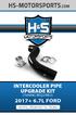 Included parts: 1 - HSM Billet Aluminum Throttle Body Adapter 1-5-Ply Stainless-Reinforced Hose Replacement 2 - Stainless T-bolt Clamps STEP 1