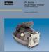 P1 Series Axial Piston Pumps Variable Displacement. Catalog HY /NA,EU