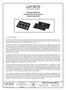 the systems people Owners Manual VCMS Switch Panel System Model VCMS-SP34