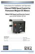 Filtered PWM Speed Control for Permanent Magnet DC Motors