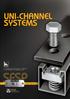 content Channels SYStem examples C-Channel Framing Systems 41x41 Converters & Terms Converters Introduction Locations