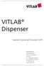 VITLAB Dispenser. Standard Operating Procedure (SOP)