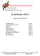 Precision Escalator Products, Inc. SCHINDLER UNITS TABLE OF CONTENTS