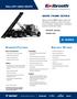 Standard Features. Available Options ABOVE FRAME SERIES AF SERIES ROLL-OFF CABLE HOISTS. » 60,000 lb. capacity» Tandem axle