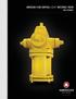 AMERICAN FLOW CONTROL 4 3/4 WATEROUS TREND FIRE HYDRANT