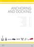 ANCHORING AND DOCKING