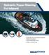 Hydraulic Power Steering For Inboard