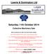 Lawrie & Symington Ltd. Saturday 11th October 2014