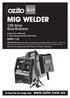MIG WELDER 120 Amp Gas/Gasless