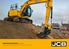 TRACKED EXCAVATOR JS131 LC. Engine power: 55kW (74hp) Bucket capacity: m³ Operating weight: kg