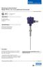 Resistance thermometer Model TR10-L, Ex d, for additional thermowell