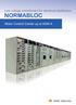 Low voltage switchboard for electrical distribution NORMABLOC. Motor Control Center up to 6000 A PARS TABLEAU