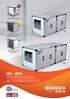 UDT UDTX FILTRATION UNITS AND AIR TREATMENT MODULES