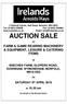 2 Harford Centre, Hall Road, Norwich, NR4 6DG Tel: (01603) Fax: (01603) AUCTION SALE