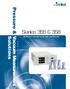 Pressure & Vacuum Measurement. Series 355 & 358. Solutions. Micro-Ion Vacuum gauge and Controller