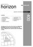 horizon 400 WINDLASS simpson-lawrence operation & maintenance instructions contents