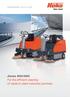 Jonas 900 / 980 For the efficient cleaning of medium-sized industrial premises