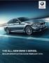 THE ALL-NEW BMW 5 SERIES. DEALER SPECIFICATION GUIDE FEBRUARY 2018.