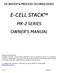 GE WATER & PROCESS TECHNOLOGIES E-CELL STACK MK-2 SERIES OWNER S MANUAL