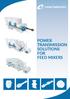 POWER TRANSMISSION SOLUTIONS FOR FEED MIXERS