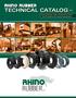Technical Catalog. Vol.4. tires and wheels for the material handling industry