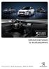YEARS EXTENDED WARRANTY SPECIFICATIONS & ACCESSORIES. PEUGEOT 508 Saloon, SW & RXH