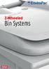 Bin Systems. 2-Wheeled