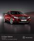 E-Class Saloon Specification 4 September from September production