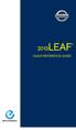 2013LEAF QUIck REFERENcE GUIDE _13_Leaf_QRG_Cover_ indd 2 12/19/12 9:38 AM