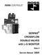 ROSS CONTROLS. SERPAR CROSSFLOW DOUBLE VALVES with L-G MONITOR. Size 4. Service Manual 368A