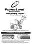 PDST24/PDST32 GASOLINE SNOW THROWER Owner's Manual