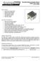 Versatile Rotary Actuator Device VRAD 1510 series (patents pending)